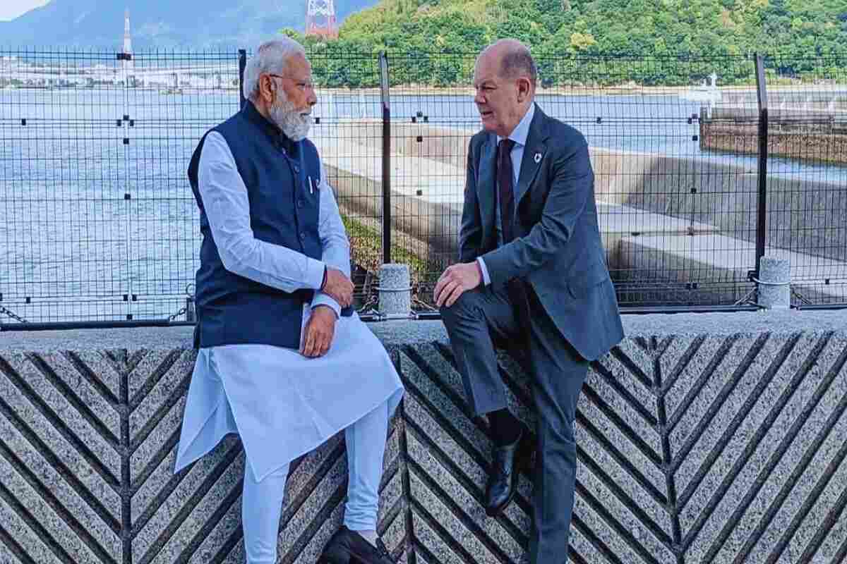 PM Modi Meets German Chancellor, Reviews Bilateral Ties