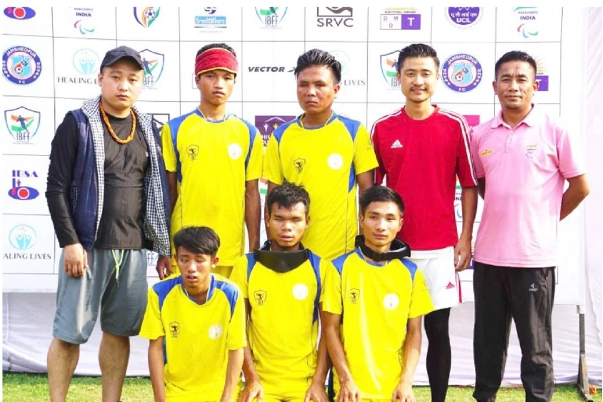 Nagaland Participates In National Blind Football Tournament