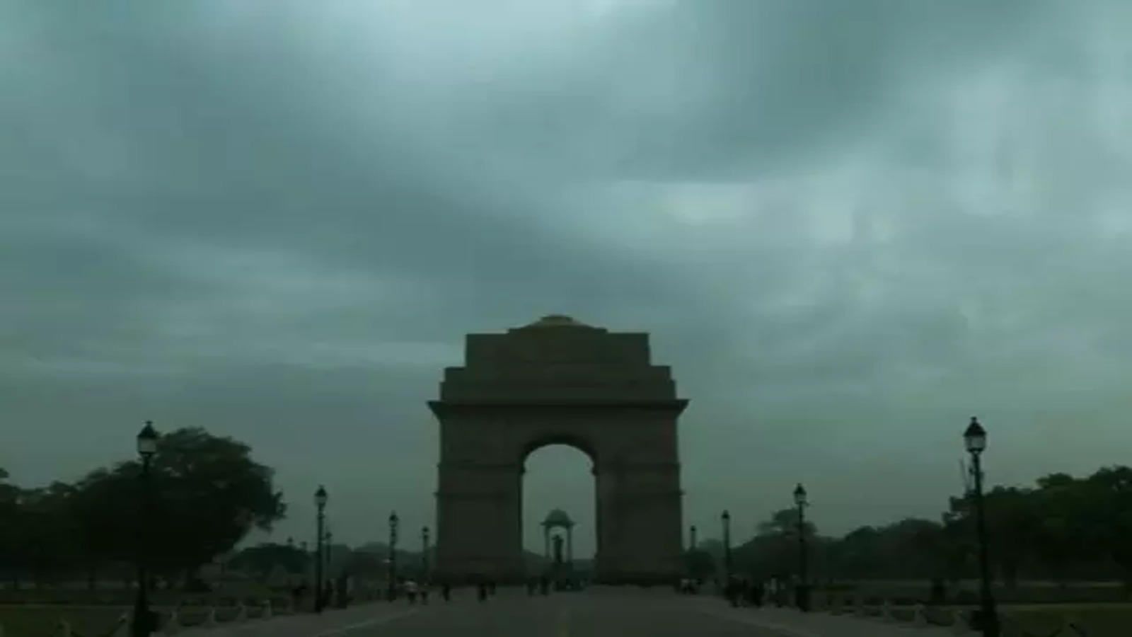 Rain With Gusty Winds Lash Delhi-NCR