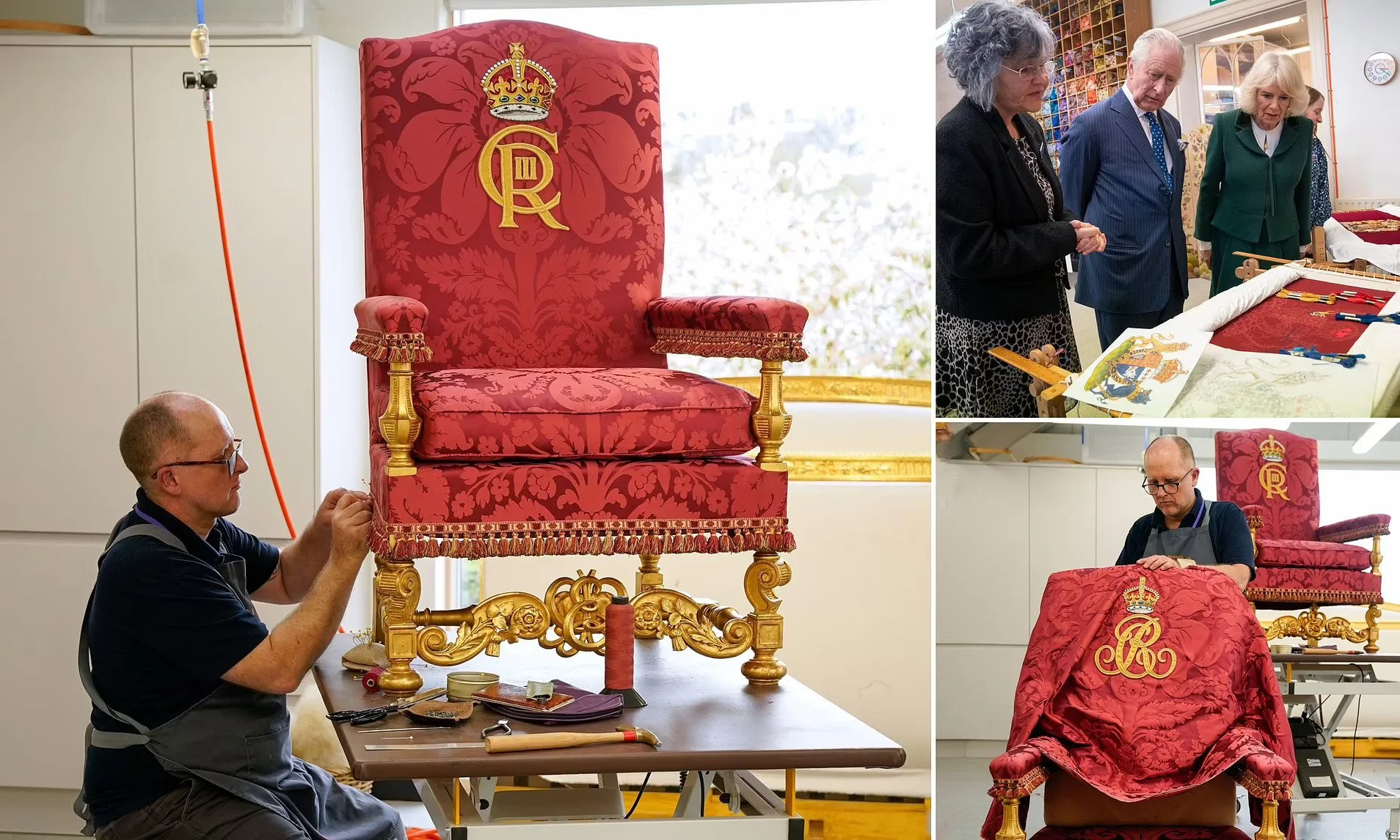 King Charles III To Use Recycled King George VI’s Chair For His Coronation