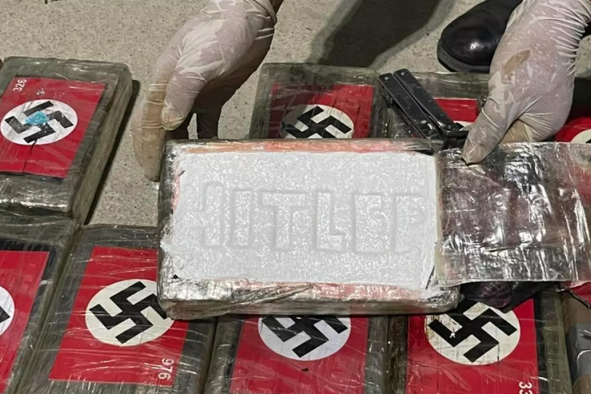 50 Bricks Of Cocaine Wrapped In Nazi Symbol Seized In Peru