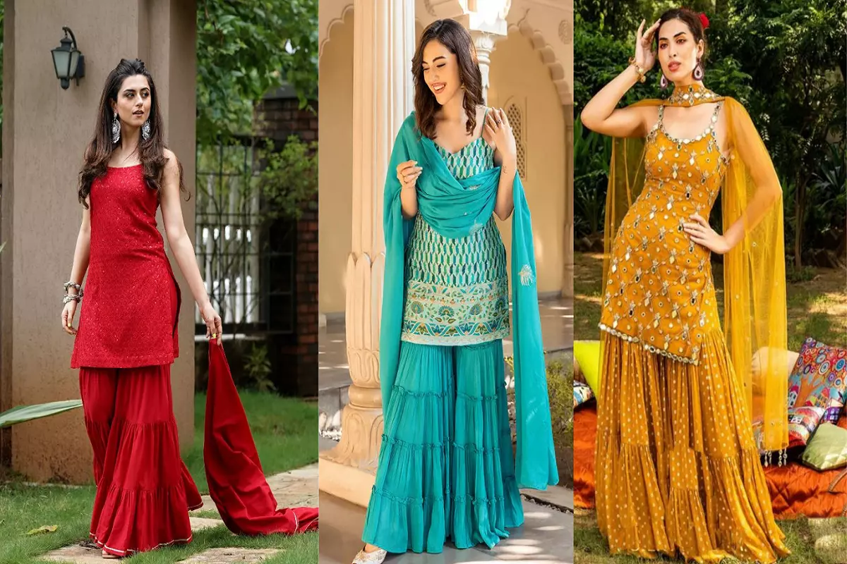 The Traditional Sharara Gets Trendy This Summer Fashion Season 2023!