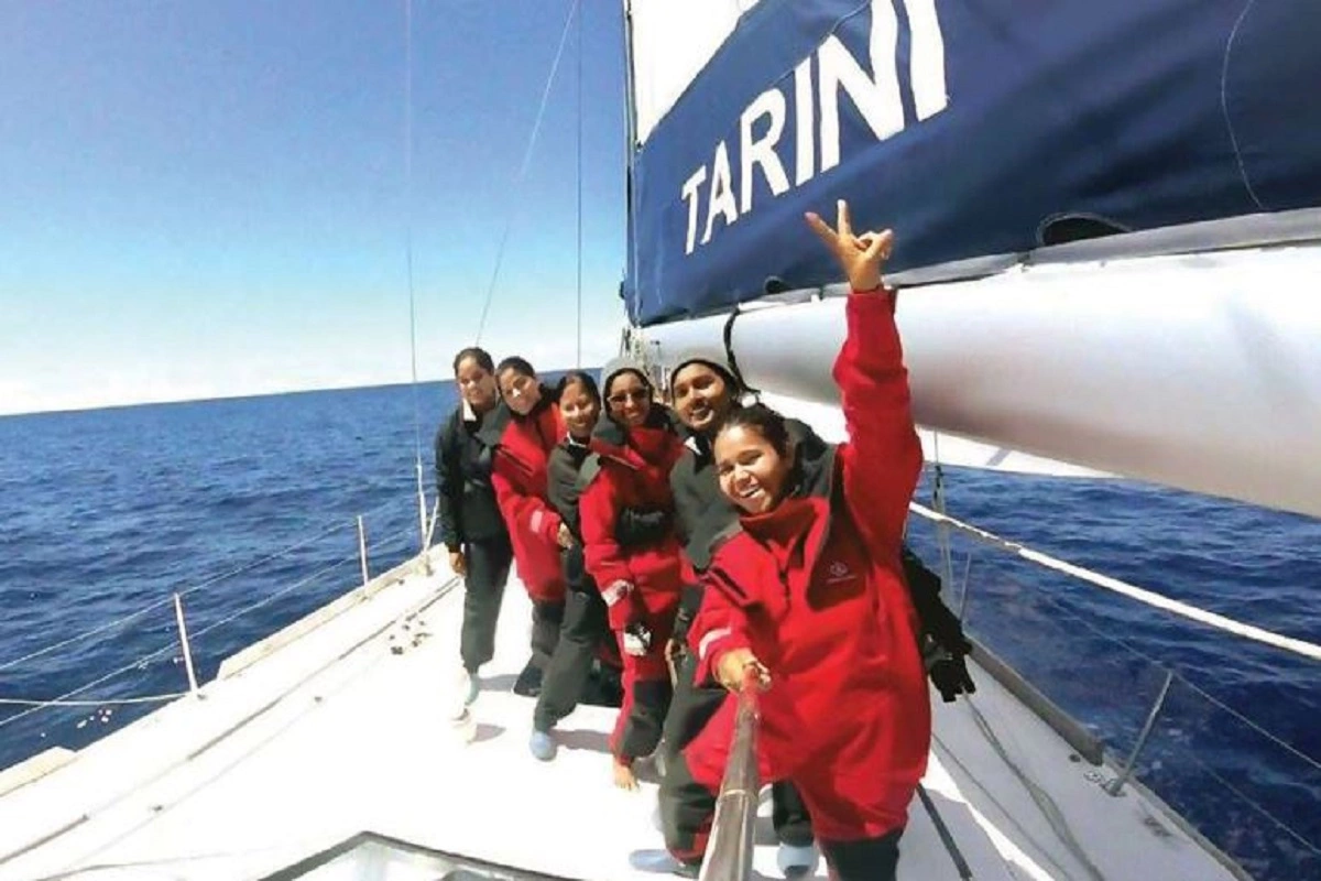 INSV Tarini Returns Home After 17,000 Nautical Miles Voyage