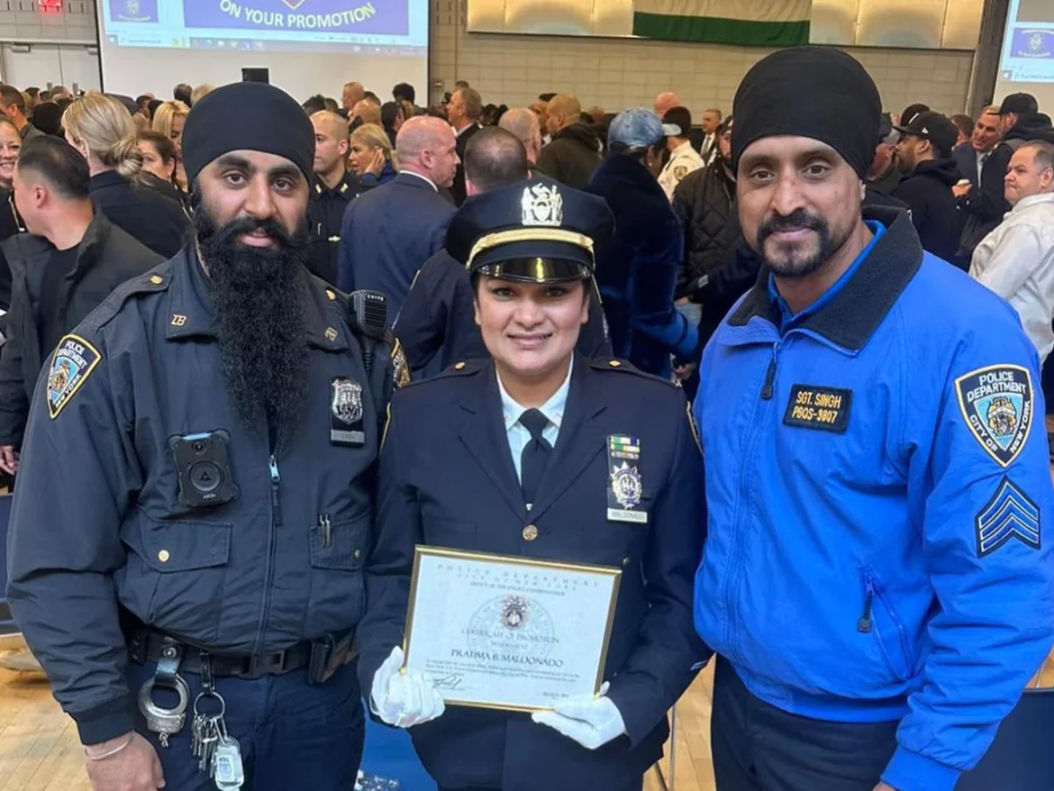 Punjab-Born Pratima Bhullar Maldonado Creates History As First Female South Asian Captain Of NYPD