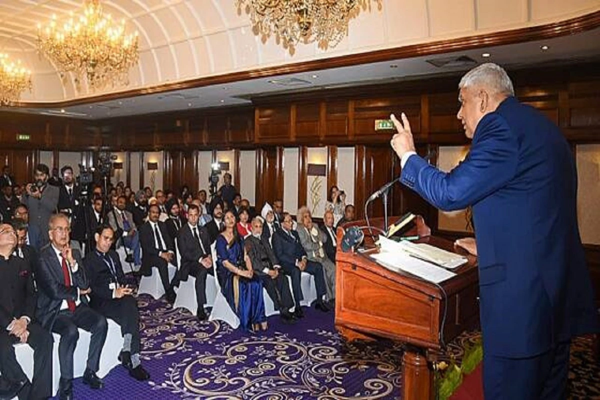 “Indian Democracy ‘Most Functional’ On Any Global Parameters” – Vice President Dhankar In London