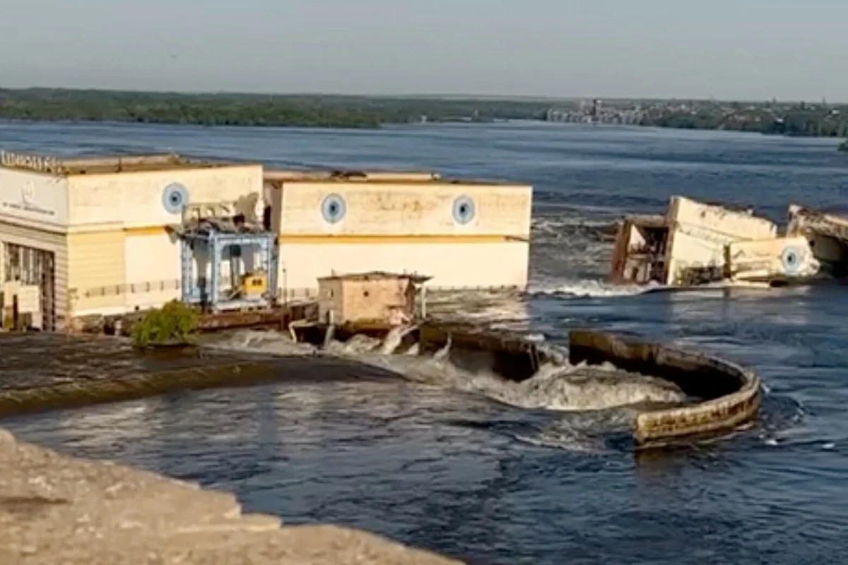“Flood Is Coming, Don’t Know What Will Happen Next” – Locals Blame Russia For Blowing Up Dam In Ukraine