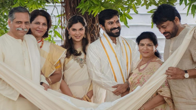First Pictures From Naming Ceremony For Klin Kaara Konidela, Baby Girl Of Ram Charan And Upasana, Has Been Released