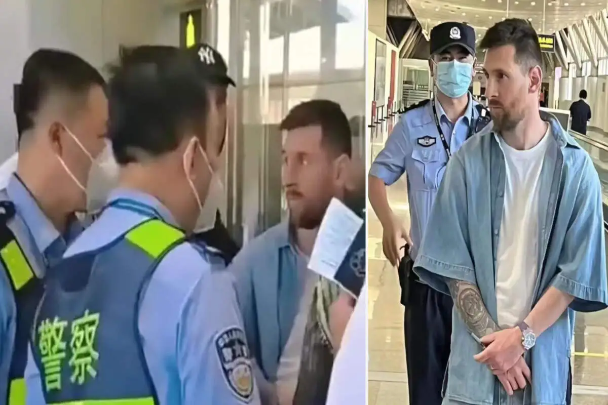 Shocking! Football Icon Lionel Messi Detained By Chinese Police At Beijing Airport, Read Here WHY?