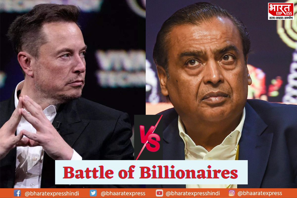 Battle of Billionaires: Musk’s Starlink Interested in Stepping into Indian Market, Mukesh Ambani Resists