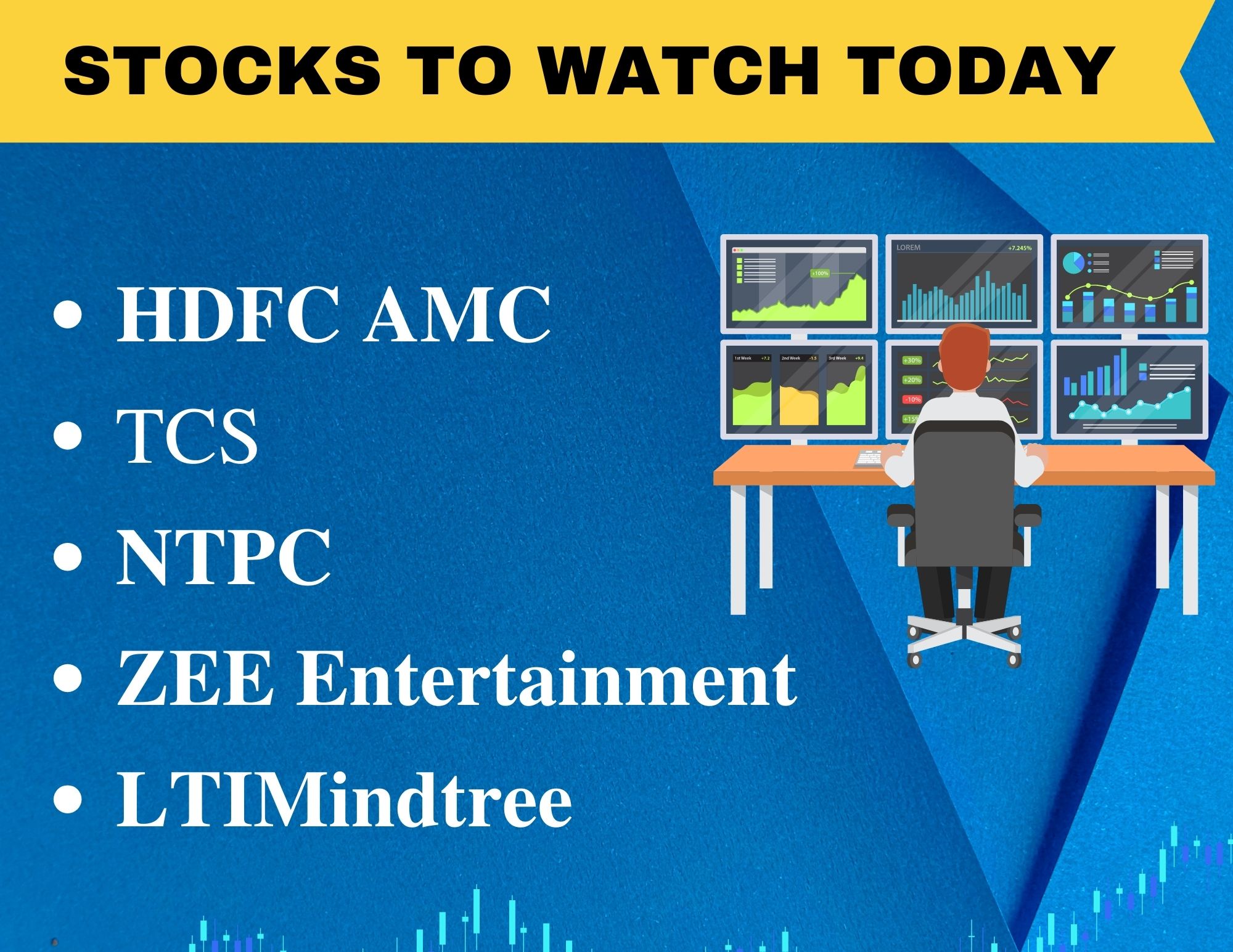 Stocks in News: NTPC, LTIMindtree, TCS and Others