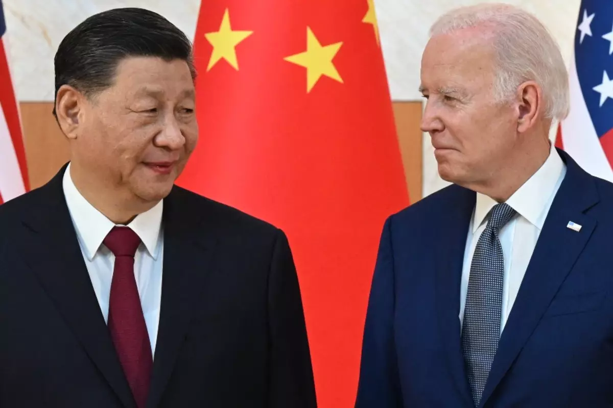 Joe Biden and Xi Jinping