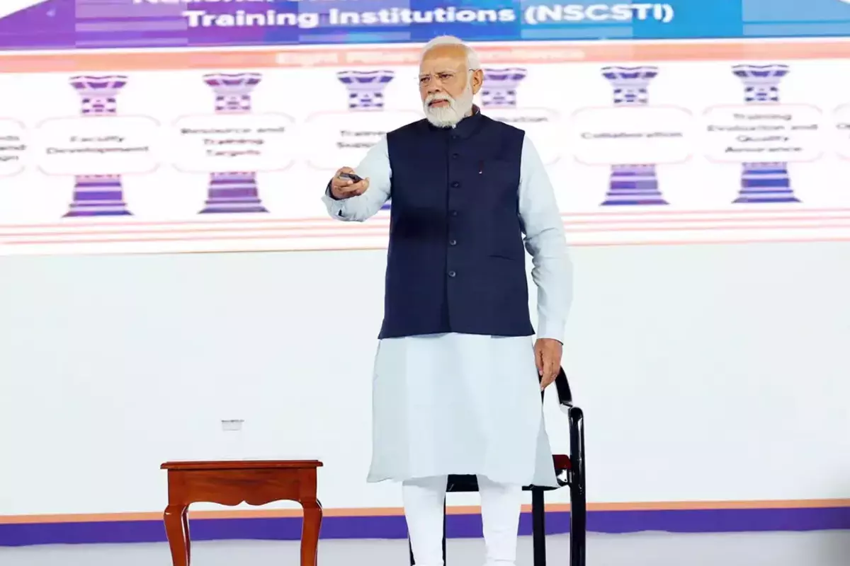 Prime Minister Narendra Modi Inaugurates National Training Conclave In Delhi