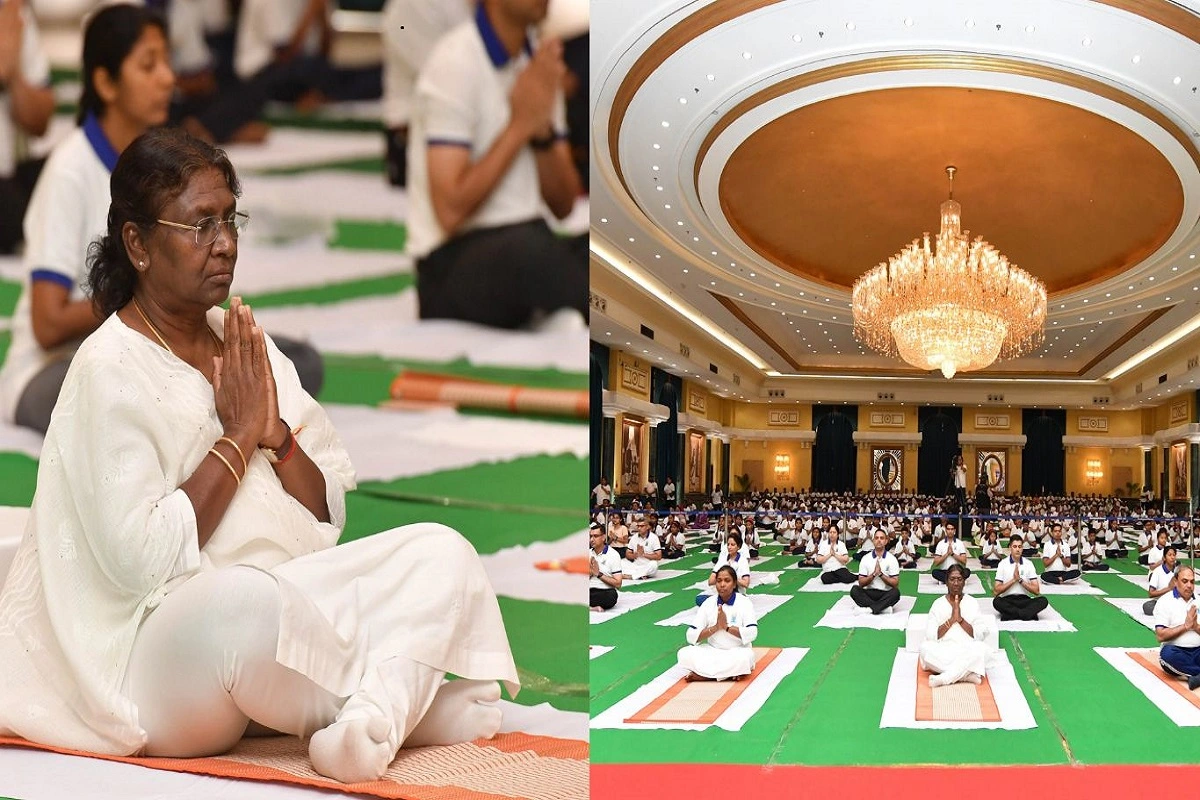 International Yoga Day LIVE UPDATES:  President Droupadi Murmu Greets Nation On International Yoga Day