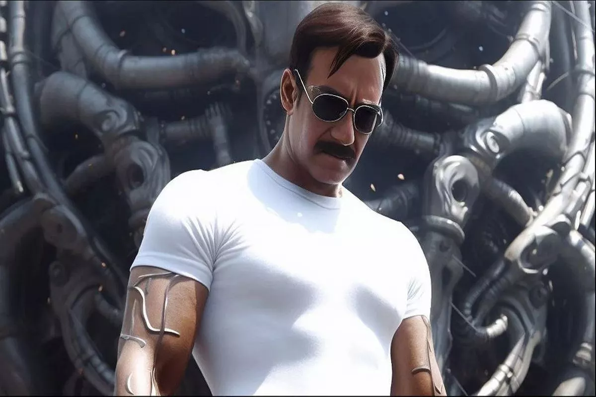 Ajay Devgn Shares New AI-Generated Pics Of Himself, Watch Here