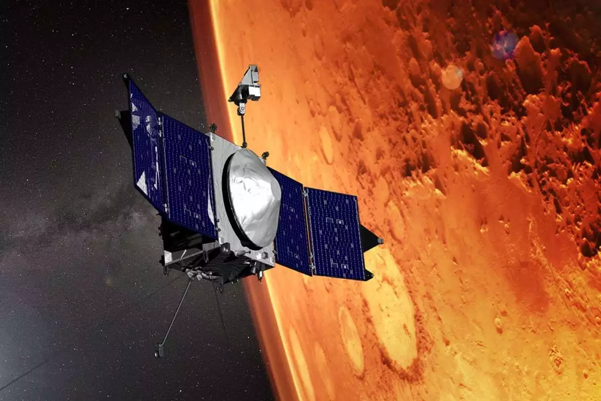 NASA Shares Amazing Pictures Of The Red Planet Clicked By MAVEN Spacecraft