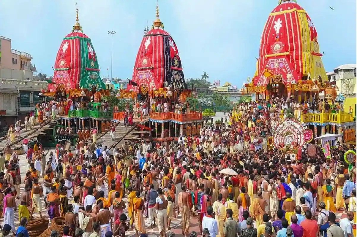 Jagannath Yatra Commences In Puri, Thousands Of Devotees Join, Adequate Arrangements Made At Mega-Religious Event