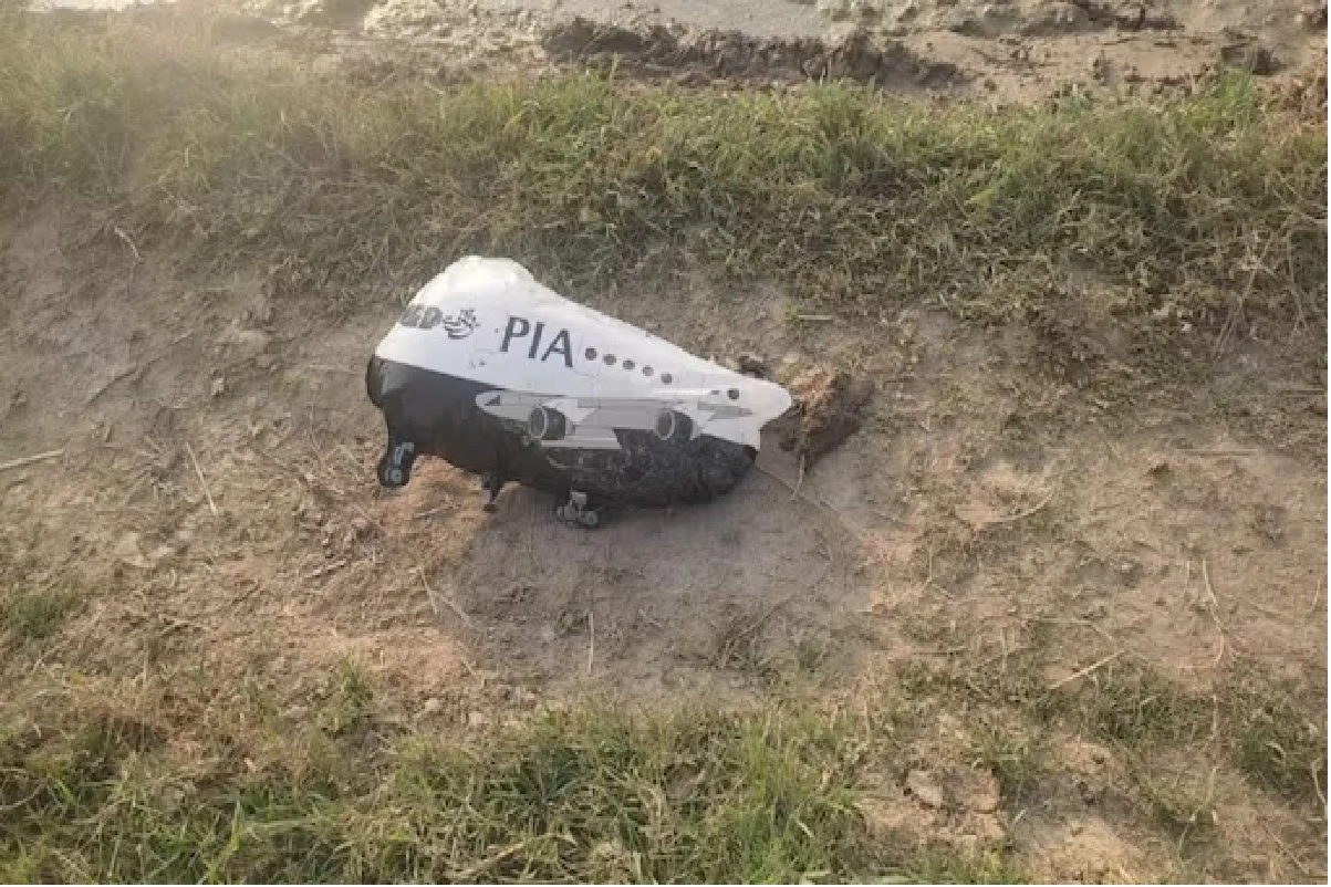 Aircraft Shaped Balloon With Pakistan Airlines Logo Found In J&K’s Kathua,  Search Operation Started