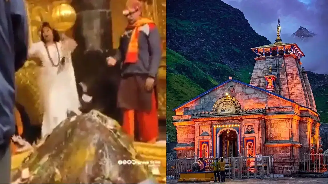 Viral Video: Woman Seen Showering Currency Notes On Shivling In Kedarnath; Uttarakhand Police Takes Legal Action