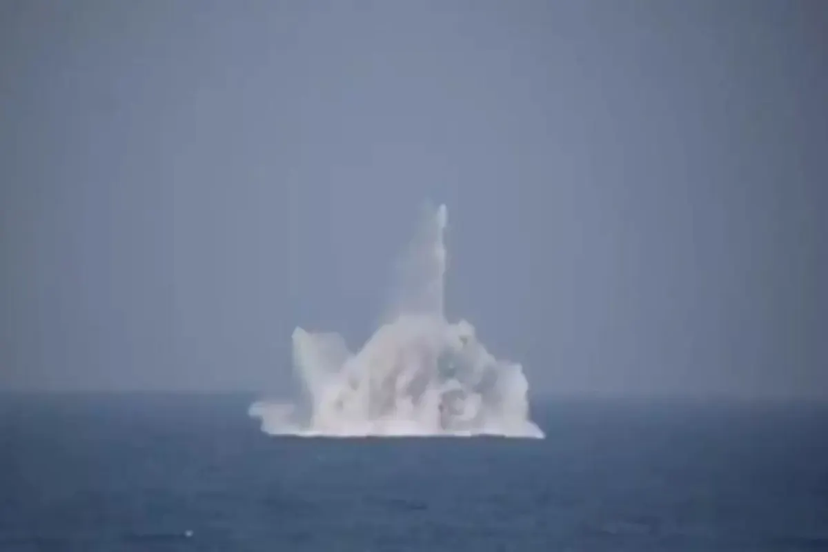 Indian Navy’s Heavy Weight Torpedo Strikes Underwater Target, WATCH Here