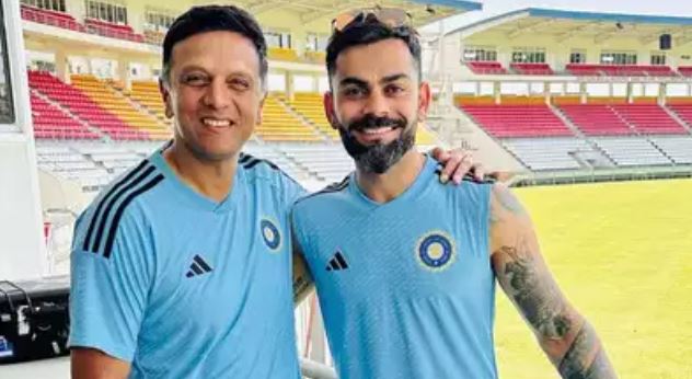 Watch: Rahul Dravid And Virat Kohli Experience “Life Coming Full Circle” In The West Indies