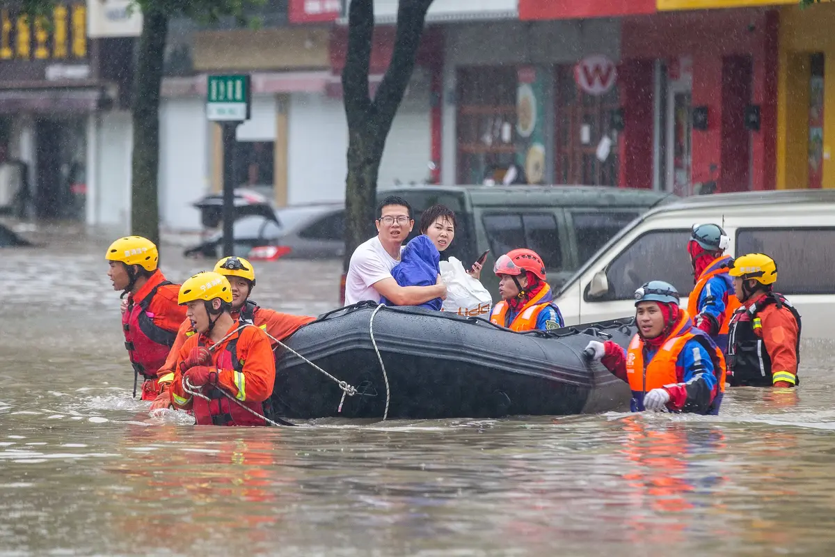 40,000 People Evacuated In China Due To flooding, More Rain Forecast
