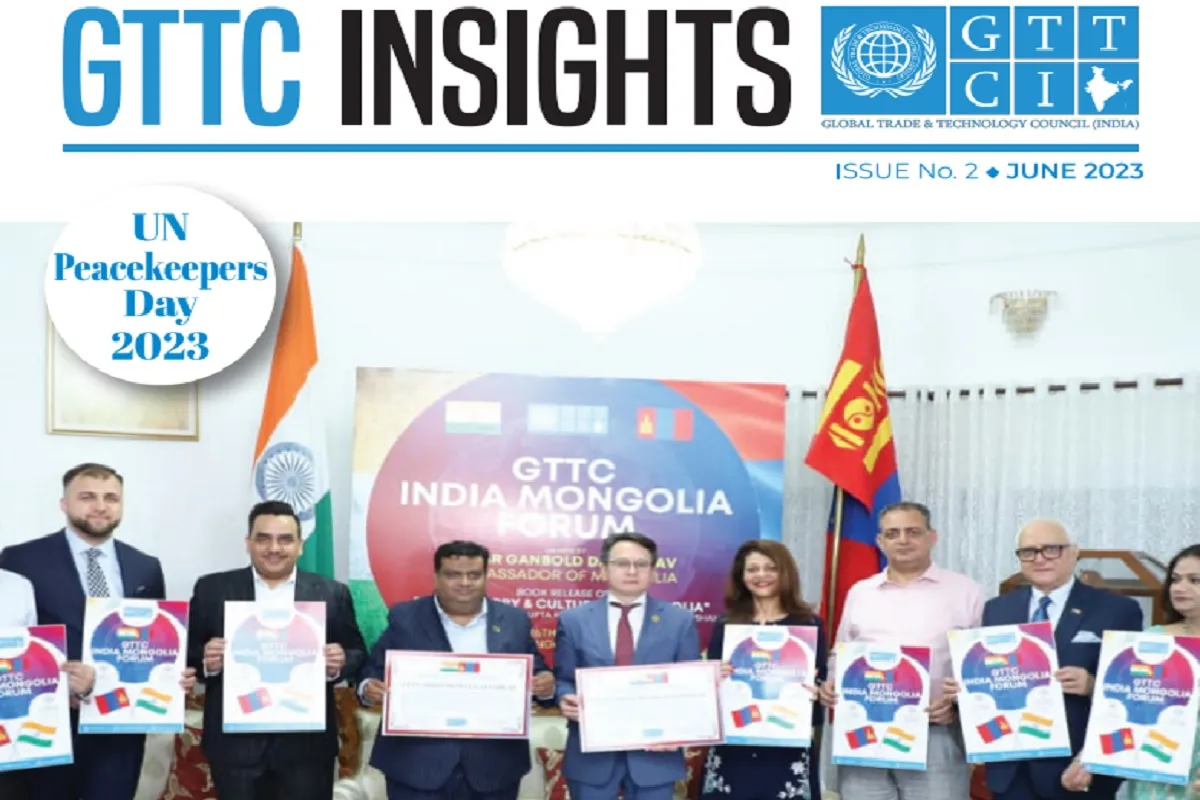 Bharat Express MD Upendra Rai Featured On Cover Page Global Magazine GTTC INSIGHTS