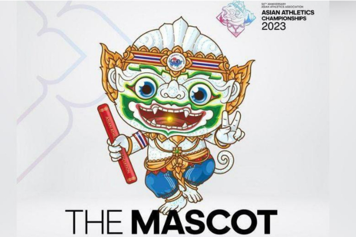Thai Asian Athletics Championships’ Official Mascot Is Lord Hanuman