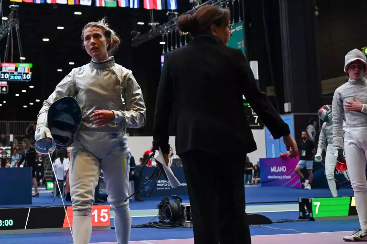 Fencer Disqualified For Refusing To Greet Russian At World Championship