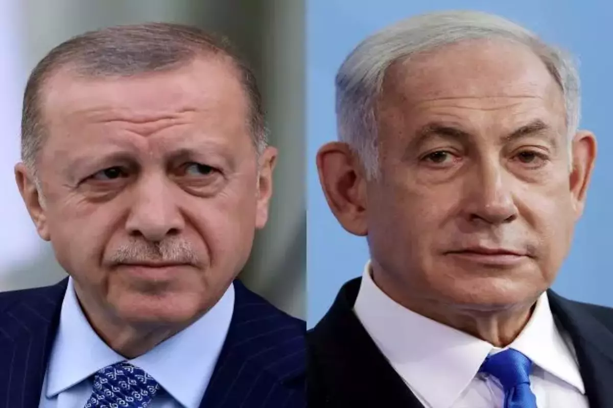 Prime Minister Benjamin Netanyahu and Turkish President Recep Tayyip Erdogan