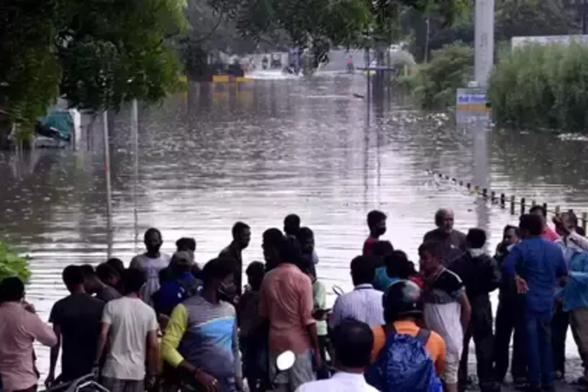 Gujarat Experiences Heavy Rains; Amit Shah Speaks To CM Patel, Says Government Engaged In Providing All Possible Help