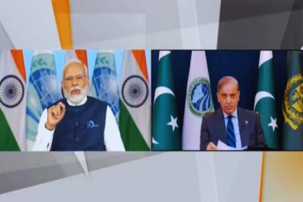 SCO Summit, PM Modi Says ‘Some Countries Use Cross-Border Terrorism As An Instrument As Pakistan’s Sharif Looks On