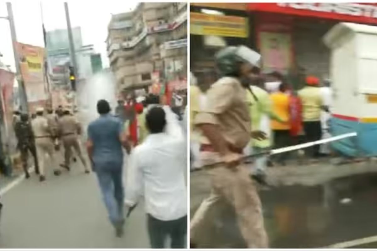 BJP Leader Killed During Clashes Between Protesters And Police In Patna