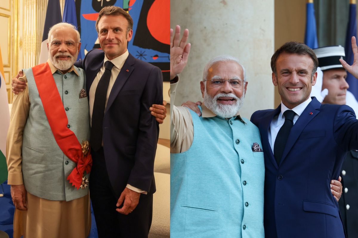 PM Modi Bestowed With France’s Prestigious Award ‘Grand Cross of the Legion of Honour’