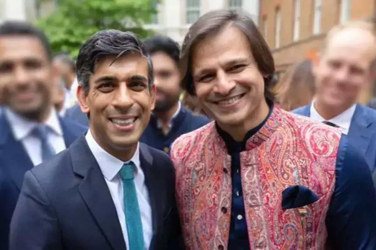 Vivek Oberoi Meets Rishi Sunak At Downing Street And Leaves A Heartfelt Note