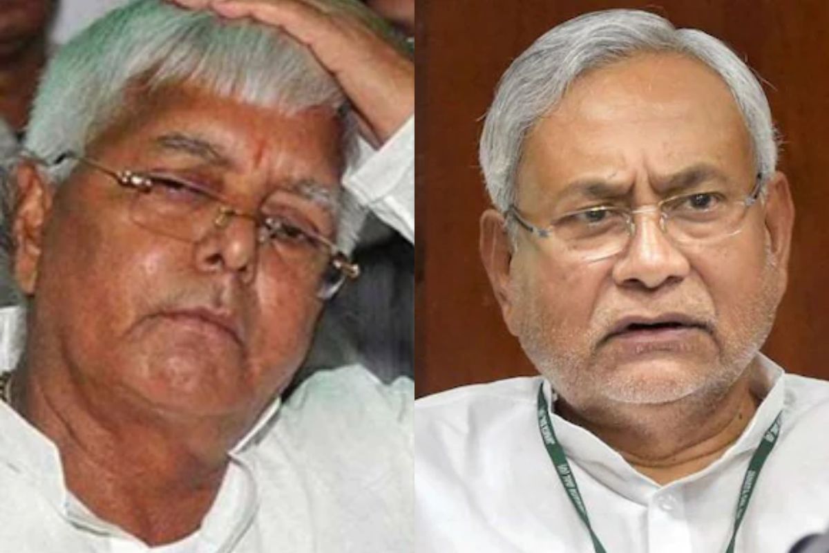 Nitesh Kumar, Lalu Prasad Avoid Media And Joint Press Conference After Opposition Parties’ Bengaluru Meeting