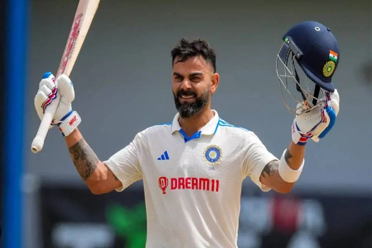 India’s Virat Kohli Scores His 76th International Century During The Second Test  Against West Indies