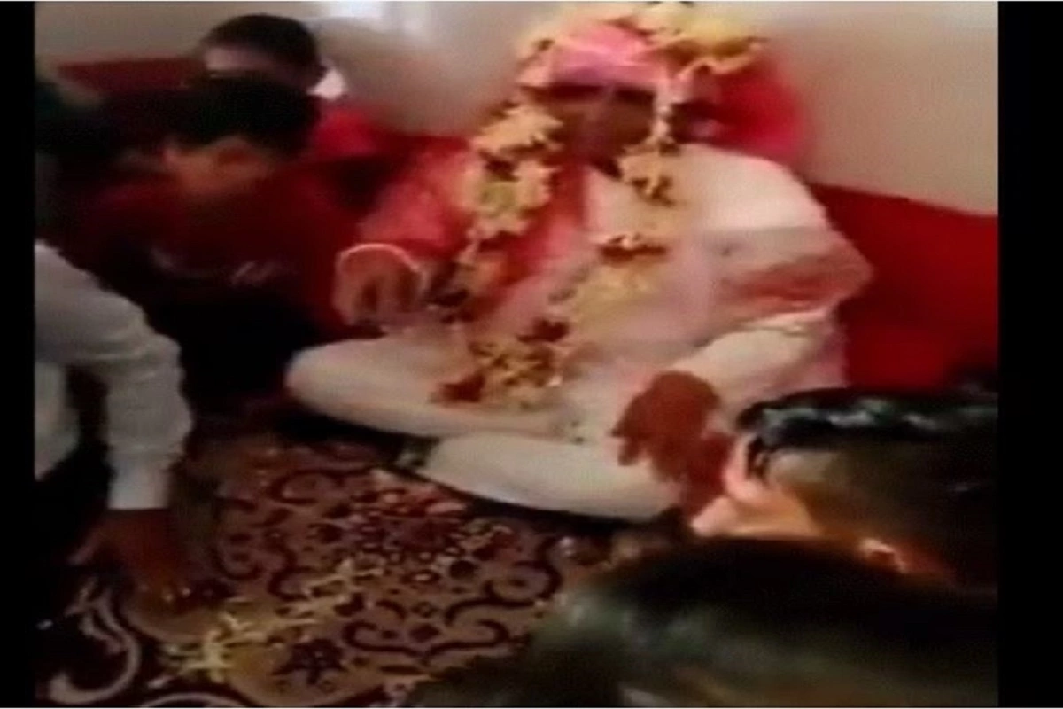 Bride’s Family Beats Groom In Bihar’s Gaya For Hiding Baldness, Watch Here