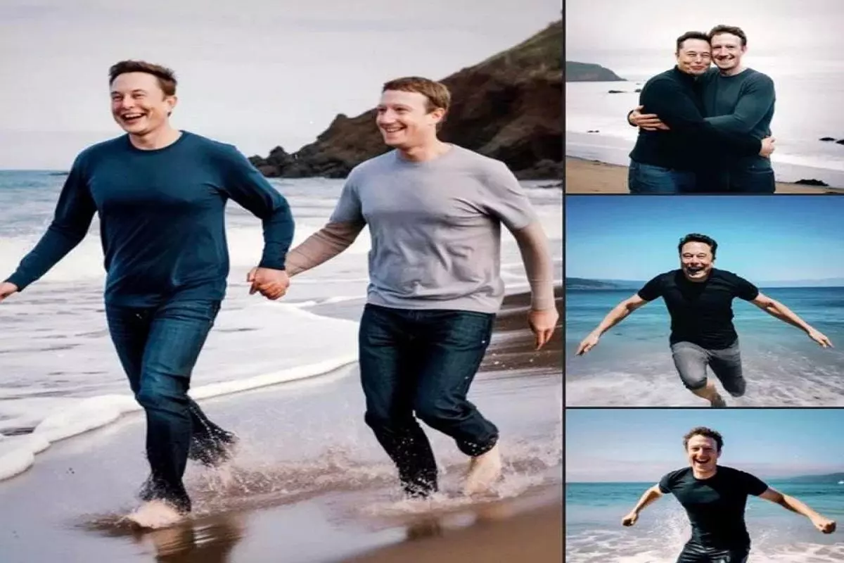 Elon Musk And Mark Zuckerberg “Good Ending” AI-Generated Pics Go Viral, Twitter’s CEO Responds