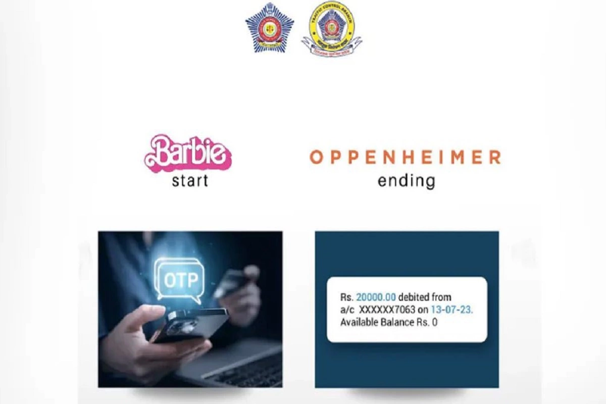 Mumbai Police Uses Barbie And Oppenheimer Memes To Promote Safety Measures In The City, Watch Here