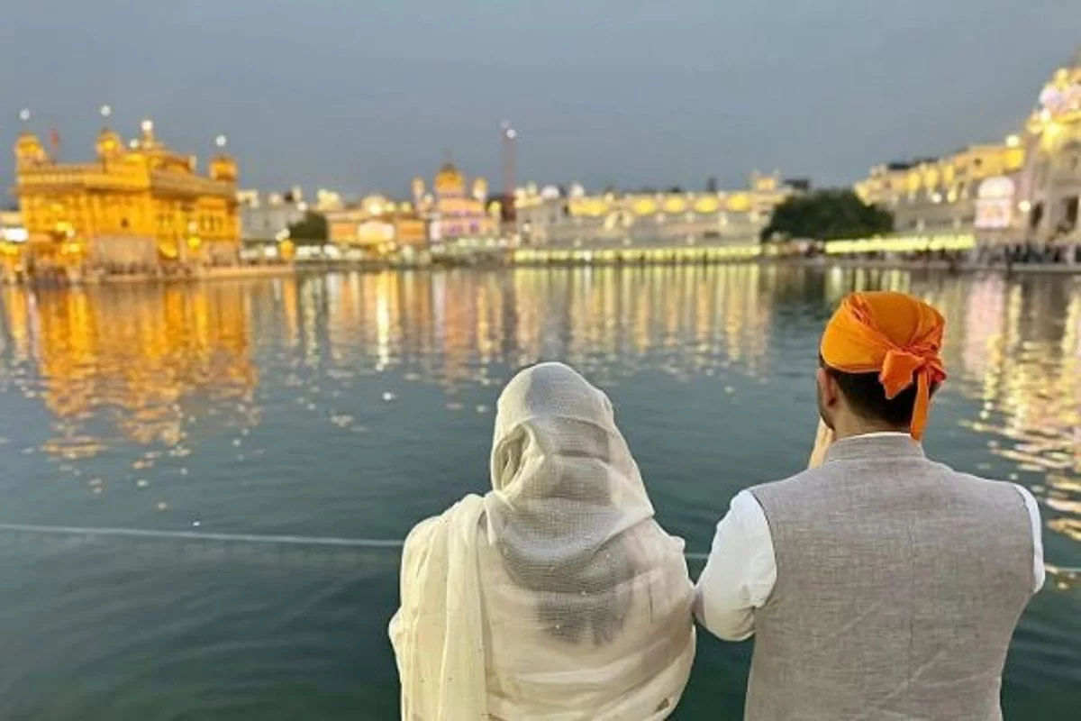Parineeti Chopra Visits Golden Temple With Raghav Chadha , Says  ‘This Time Was Special’
