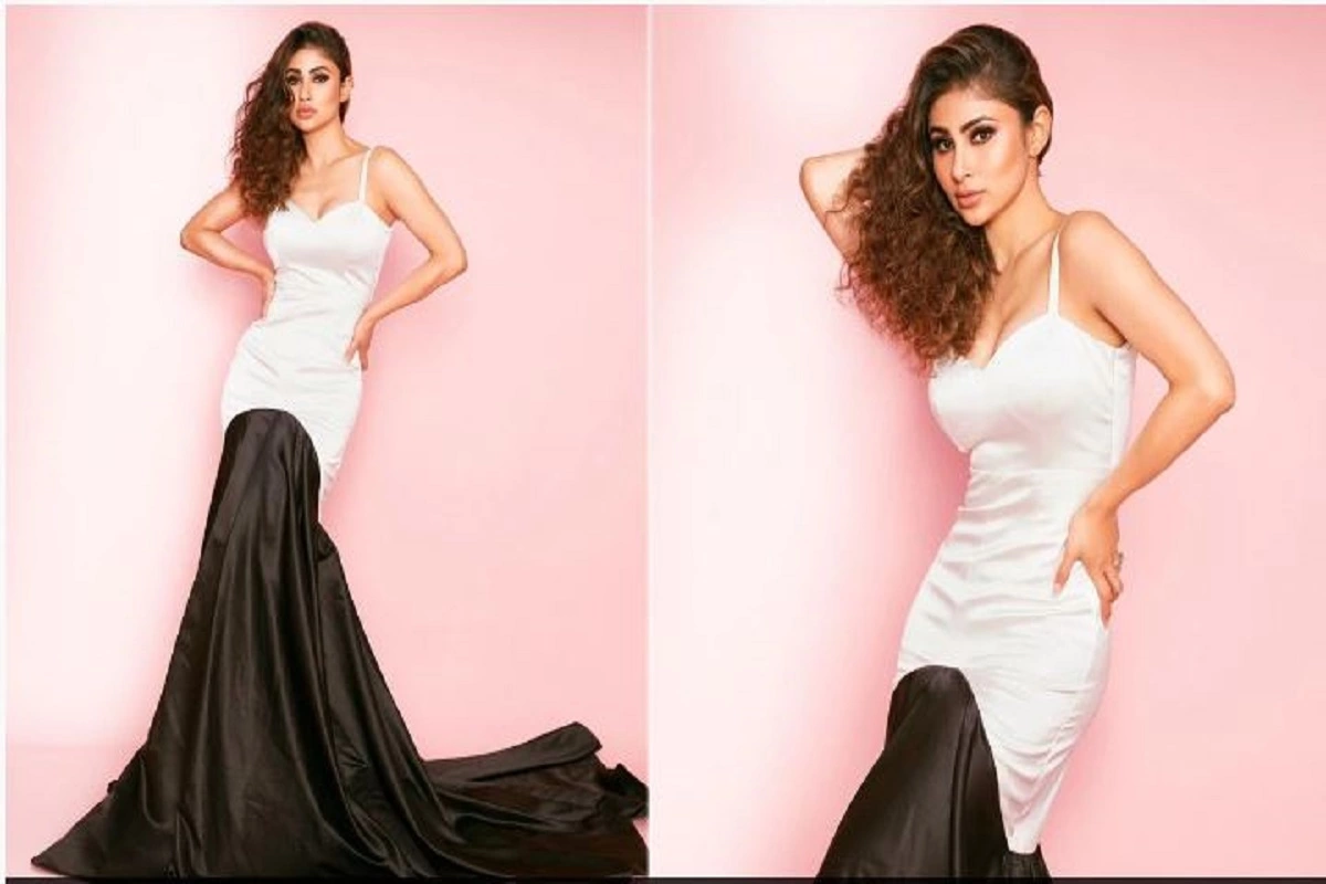 You’ll Forget About Colourpop With Mouni Roy’s Black And White Red-Carpet Gown
