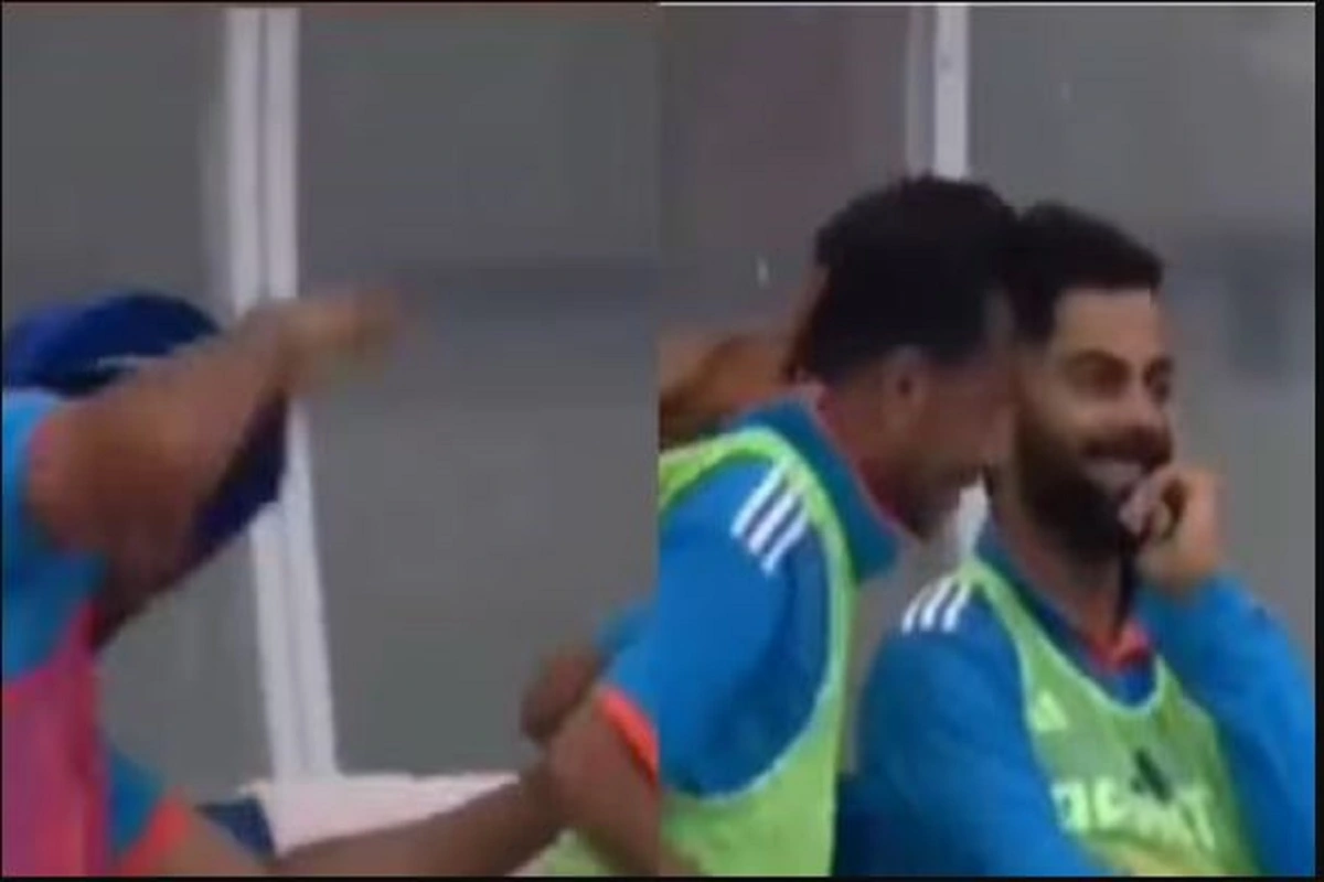 India’s Captain Seen Having Fun With Chahal During The Second ODI Match, Virat’s Reaction Is EPIC