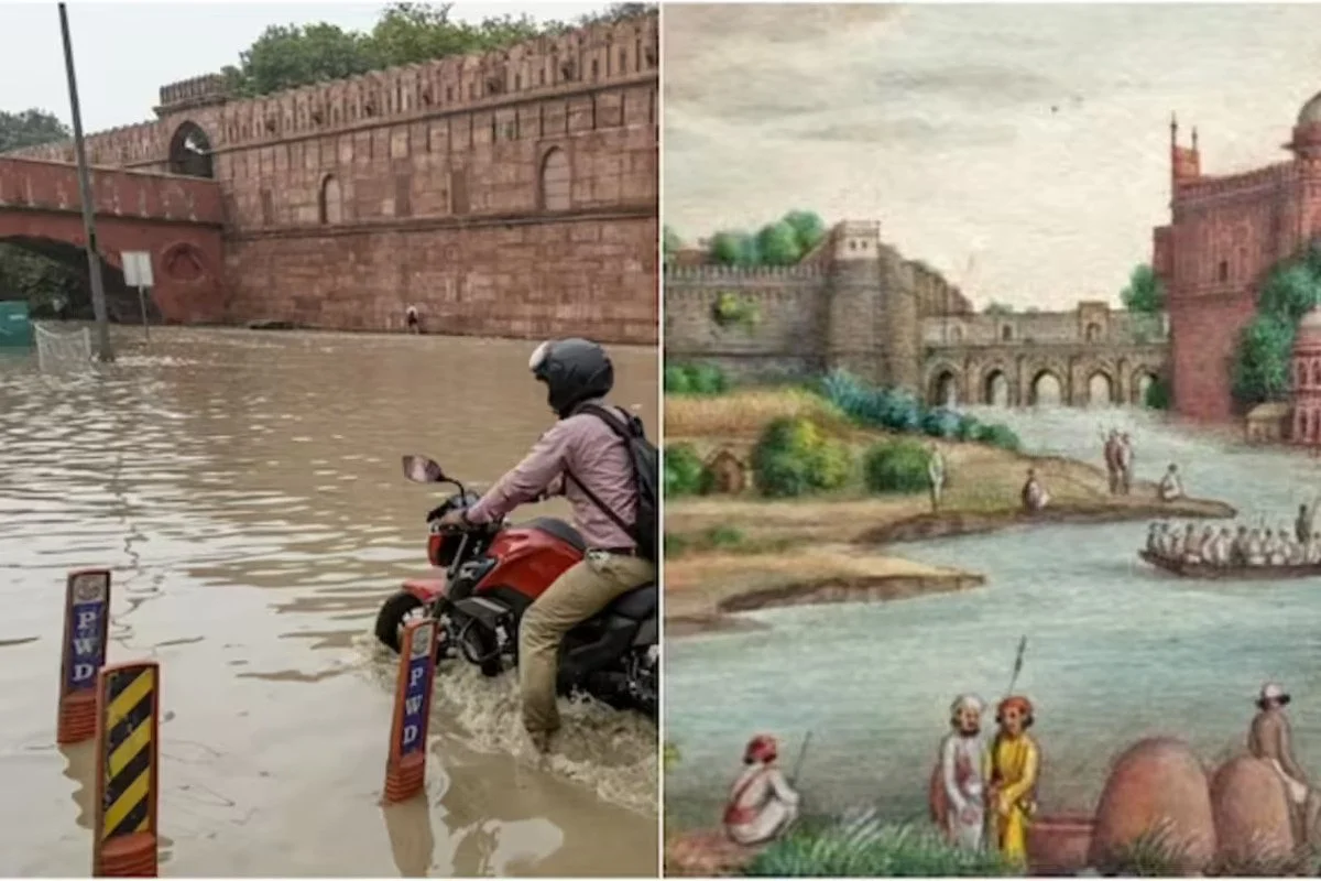 Old Illustrations Of “Nature Always Comes Back”, Goes Viral Amid Delhi’s Flood