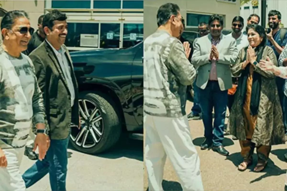Kamal Haasan Receives Warm Welcome From Fans Ahead Of ‘Project K’ Launch At San Diego Comic-Con