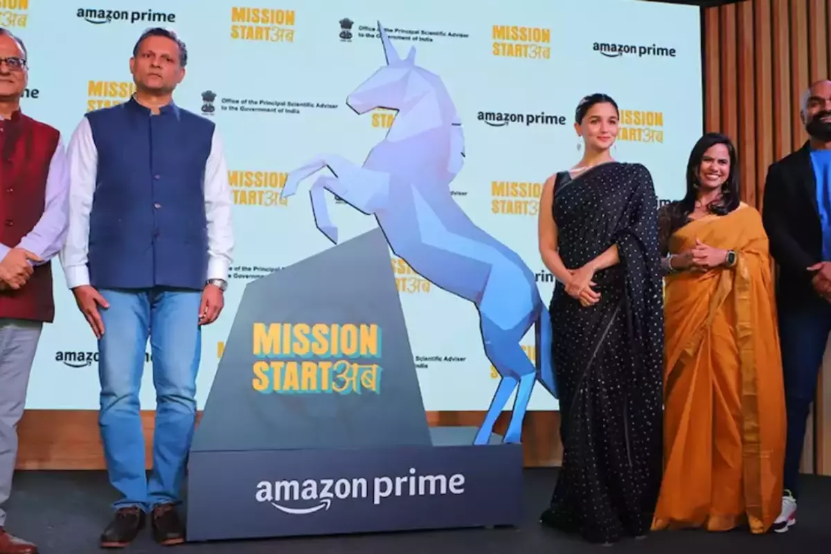 Alia Bhatt Launches, Business Reality Series "Mission Start Ab"