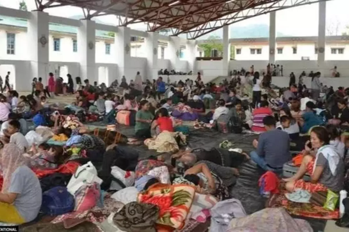 Mizoram Still Awaits Centre’s Assistance To provide Shelter To Displaced People From Manipur