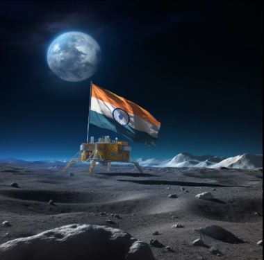 Chandrayaan-3 Landing On Moon’s South Pole Captured by Astrophotographer, Pictures Going Viral