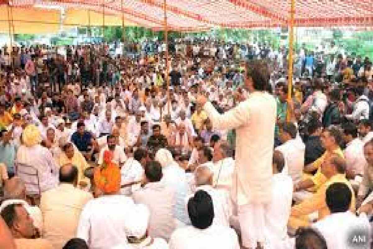 Mahapanchayat Held Haryana’s Nuh Today To Discuss Resumption Of VHP Yatra On ‘No Hate Speech’ Condition