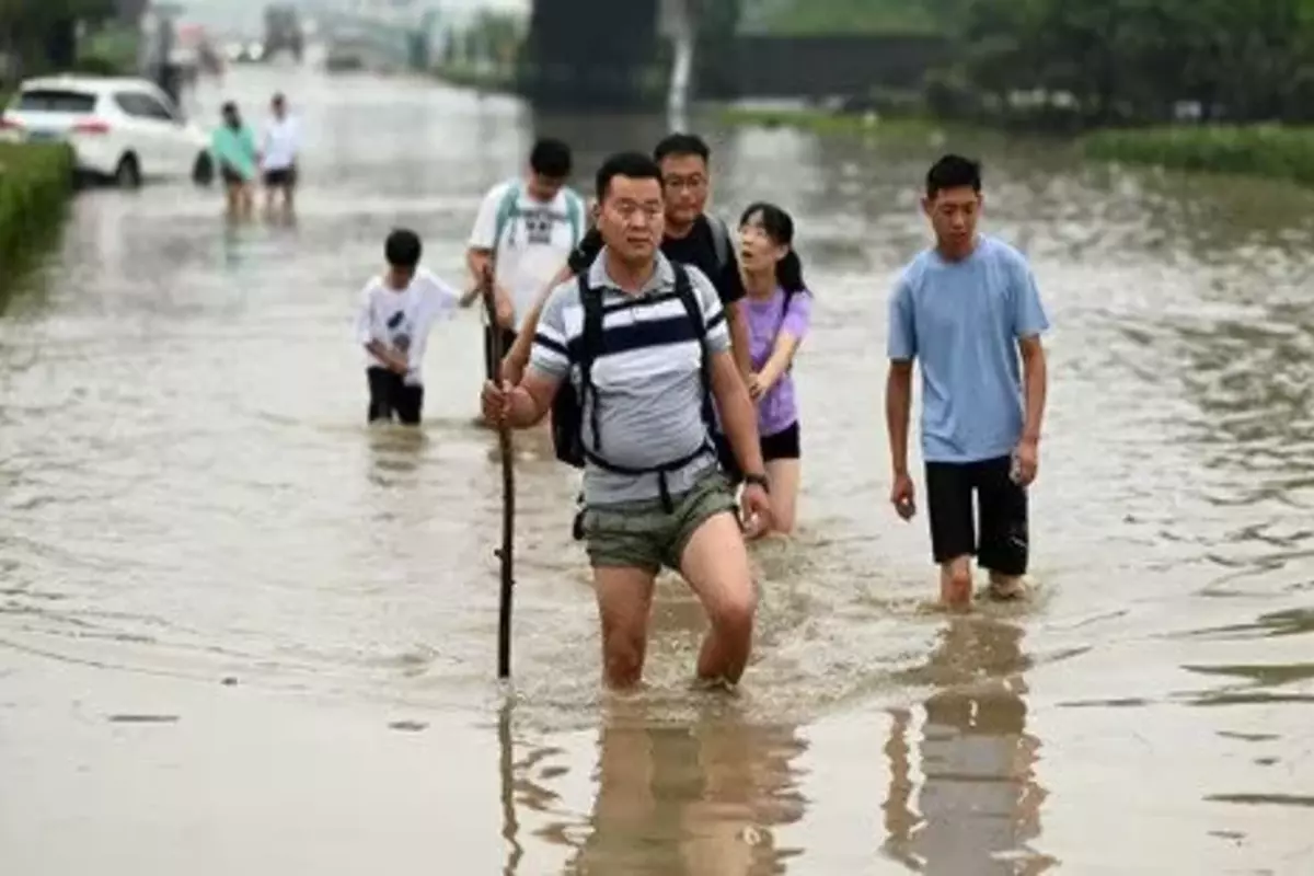 Severe Floods In China’s Hebei Leave 29 Dead And 16 Missing