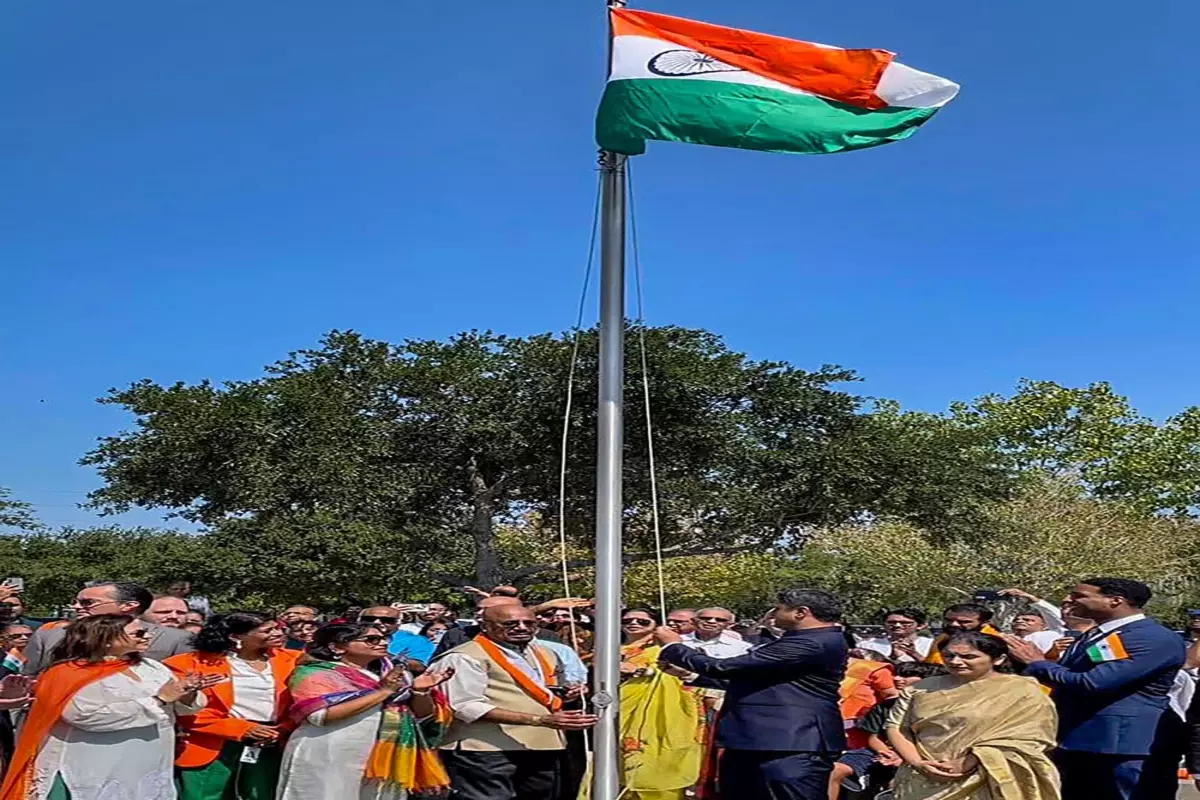 Indians Celebrate 77th Independence Day In Texas With Pride